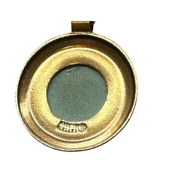 Kalevala Koru Green Granite Bronze 1960's Finland 24" Necklace Vintage - Picture 5 of 5